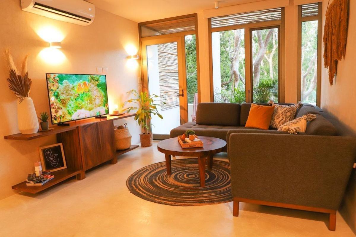 Jungle Sanctuary, 2Br, Prk & Bikes Apartman Tulum Kültér fotó